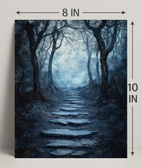 Enchanted Forest Pathway Poster