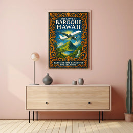 Discover Baroque Hawaii Poster PosterGoat