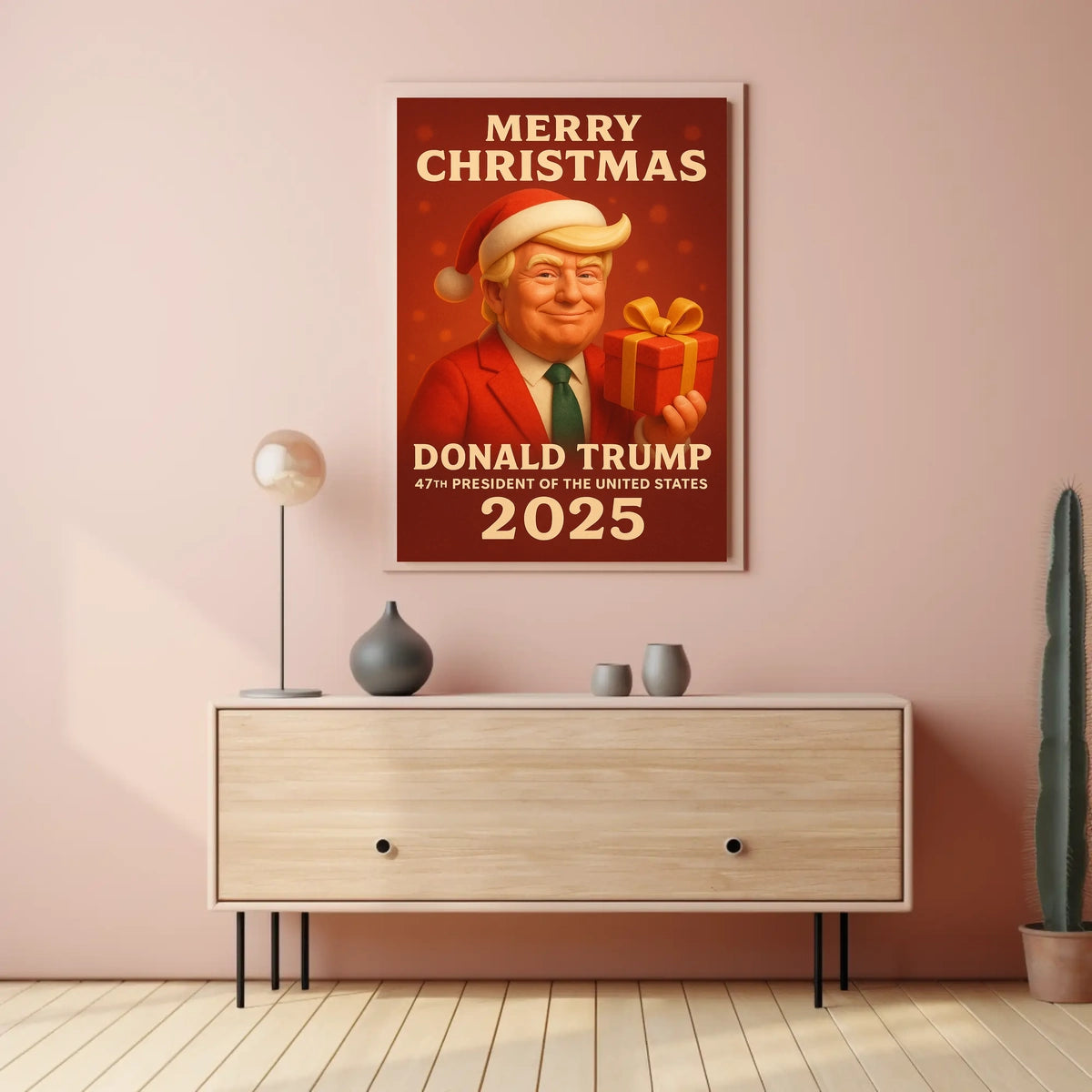 Festive 2025 Christmas Celebration Art Pop Culture Poster