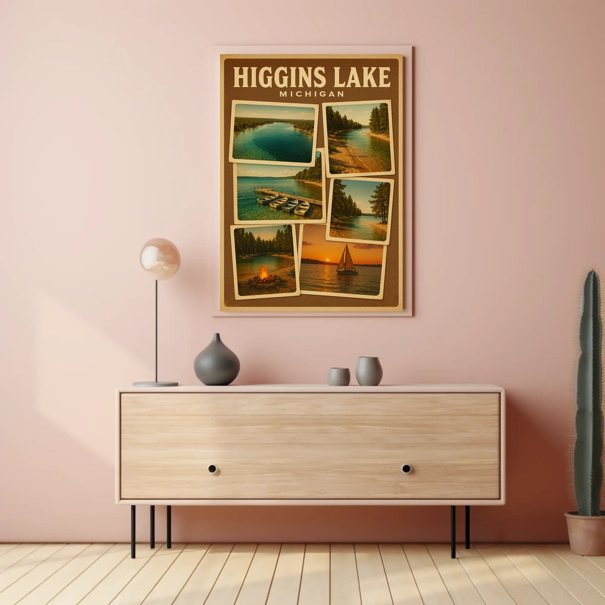 Higgins Lake, Michigan Poster