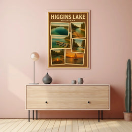 Higgins Lake, Michigan Poster
