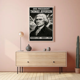 Thomas Jefferson 3Rd President Poster