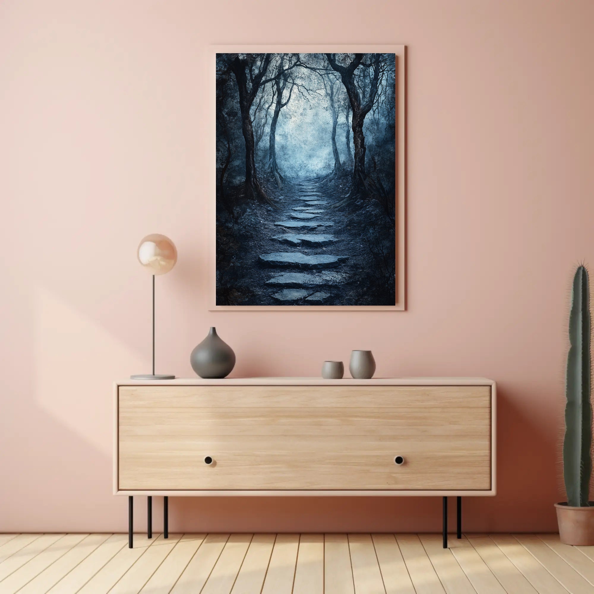 Enchanted Forest Pathway Poster