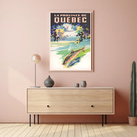 Discover QuébecS Natural Beauty Poster