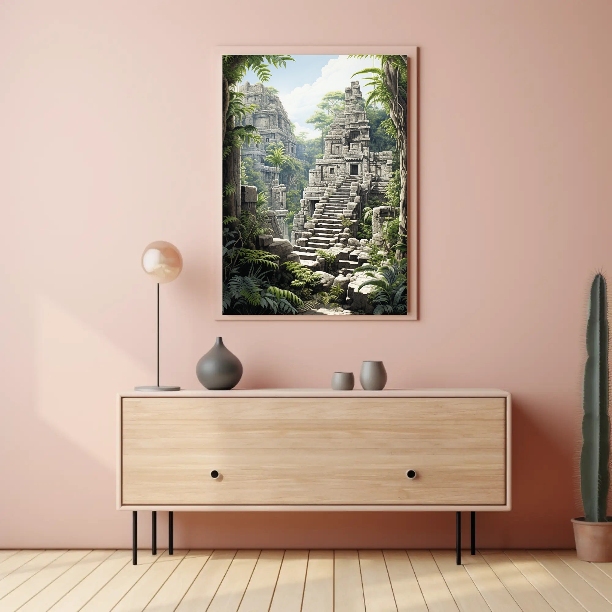 Lost Jungle Temples Poster