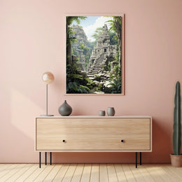 Lost Jungle Temples Poster