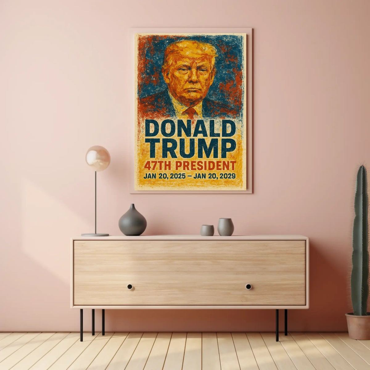 Donald Trump The Bold Visionary Poster