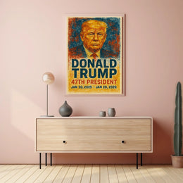 Donald Trump The Bold Visionary Poster