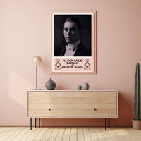 McDonald Birch Magic Show Vintage Artistic Poster