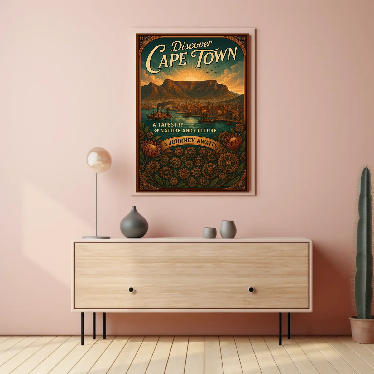 Discover Cape Town Poster