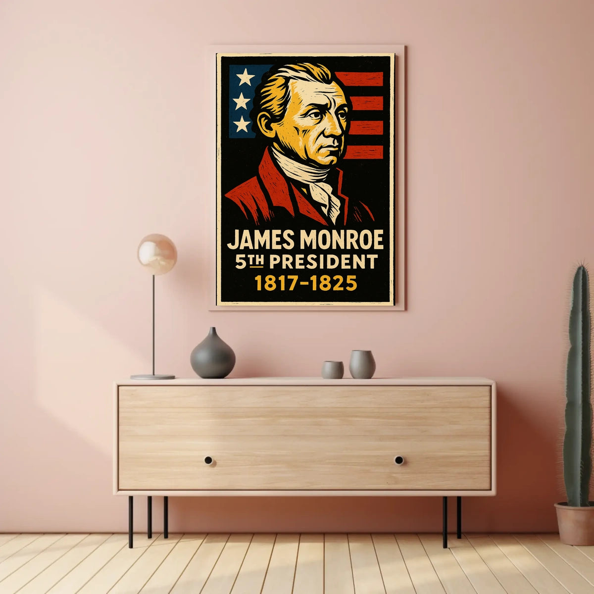 James Monroe 5Th President Poster