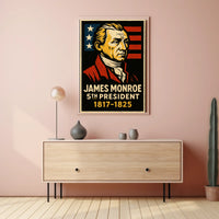 James Monroe 5Th President Poster