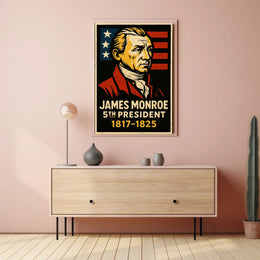 James Monroe 5Th President Poster