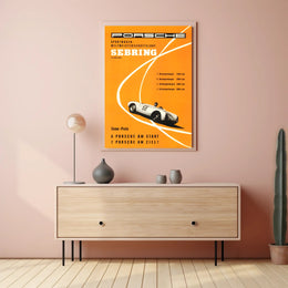 Porsche Sportwagen Championship at Sebring Poster