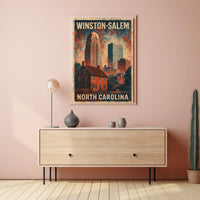 Winston-Salem, North Carolina Poster