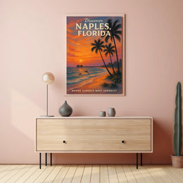 Discover Naples, Florida Poster