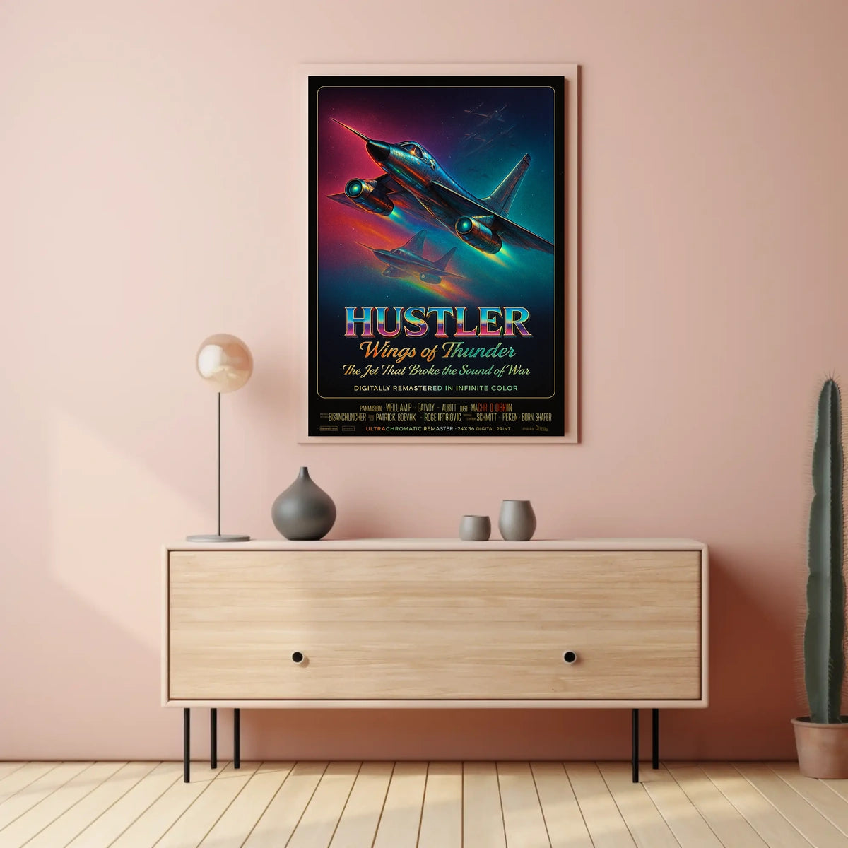 Hustler Wings Of Thunder Poster