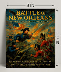 Battle of New Orleans Poster PosterGoat