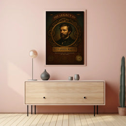 Modern Urban Skyscraper Art Poster