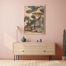 Futuristic Abstract Art Poster