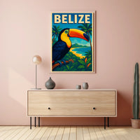 Belize Tropical Paradise Poster