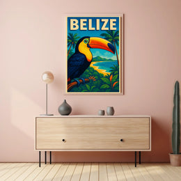 Belize Tropical Paradise Poster