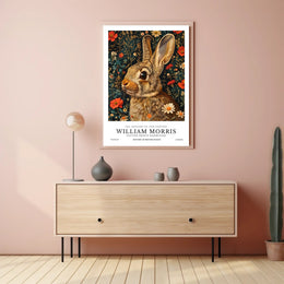 William Morris Cotton Prints Exhibition Cultural or Heritage Poster