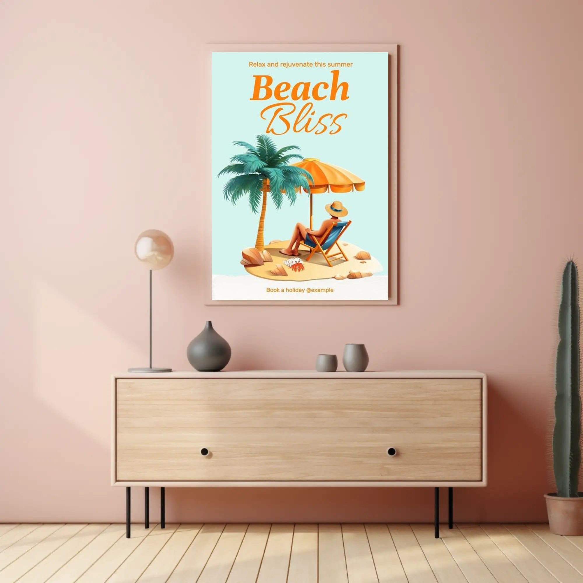 Beach Bliss Poster PosterGoat