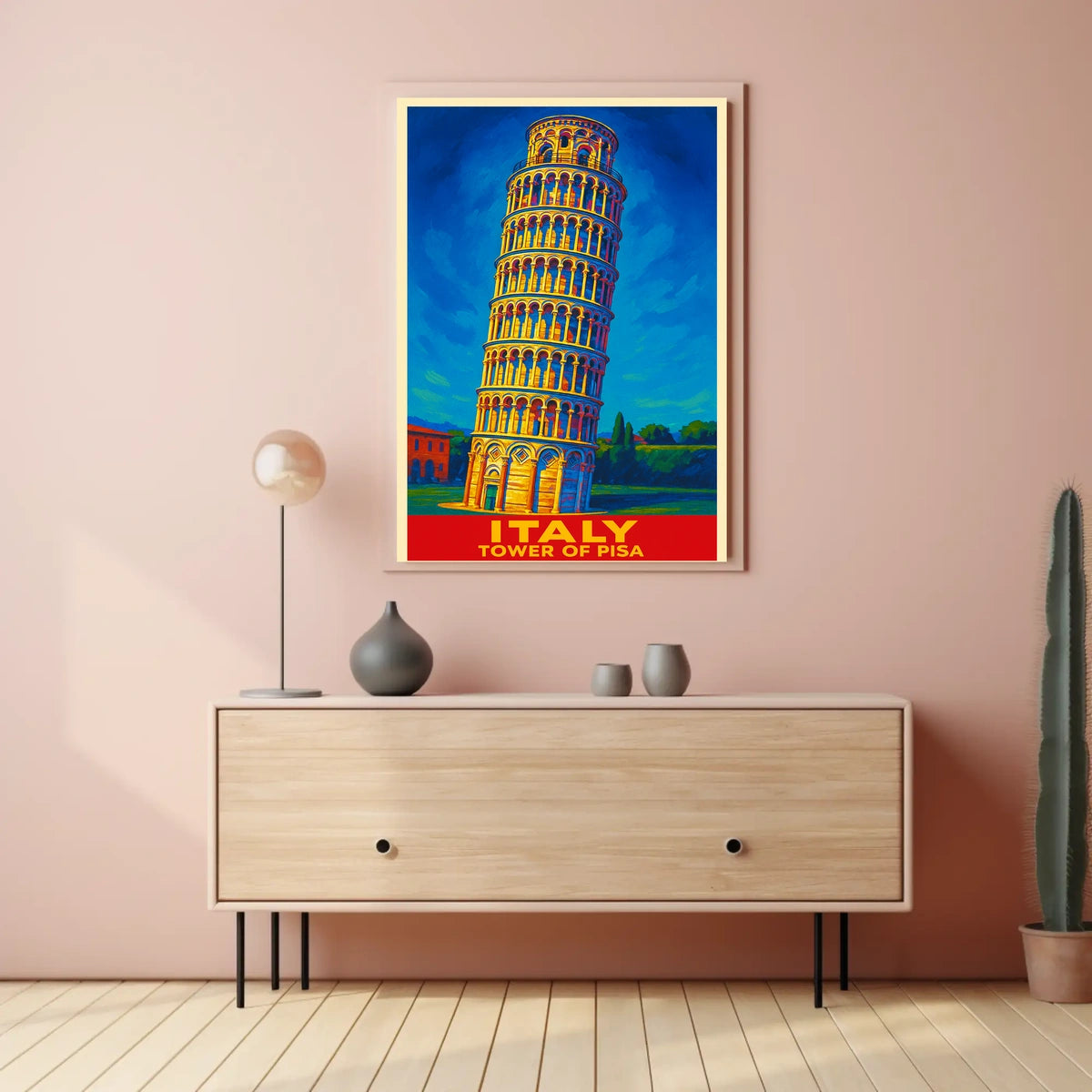 Italy Tower Of Pisa Poster