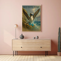 Blue Footed Booby The Oceans Acrobat Poster