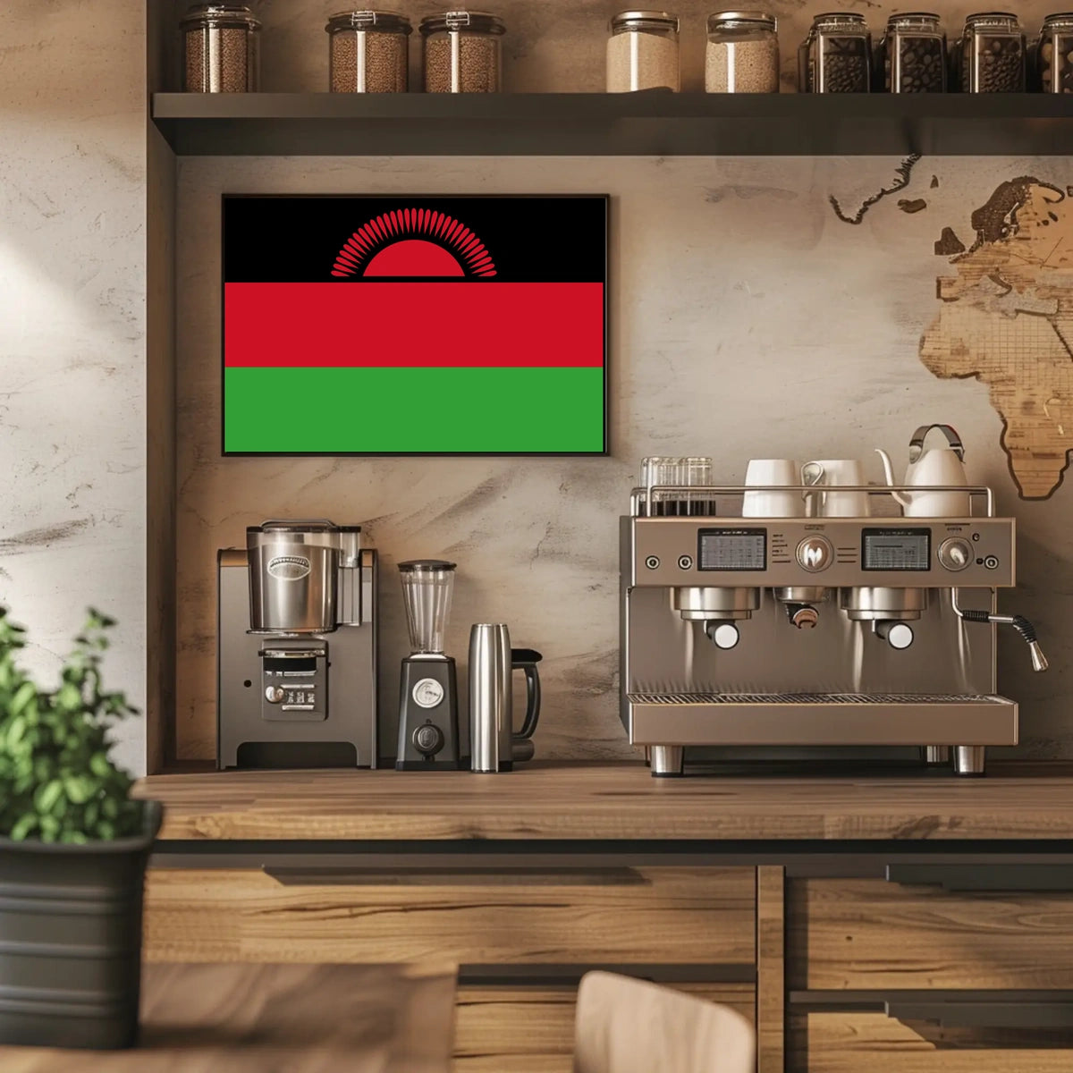 Malawi Flag Poster