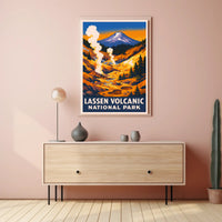 Lassen Volcanic National Park Poster PosterGoat