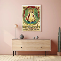 Madame Sans-Gêne Historical Theatre Art Poster