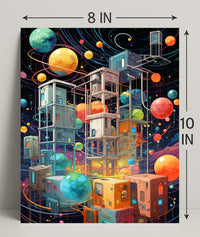 Cosmic Architecture Poster PosterGoat