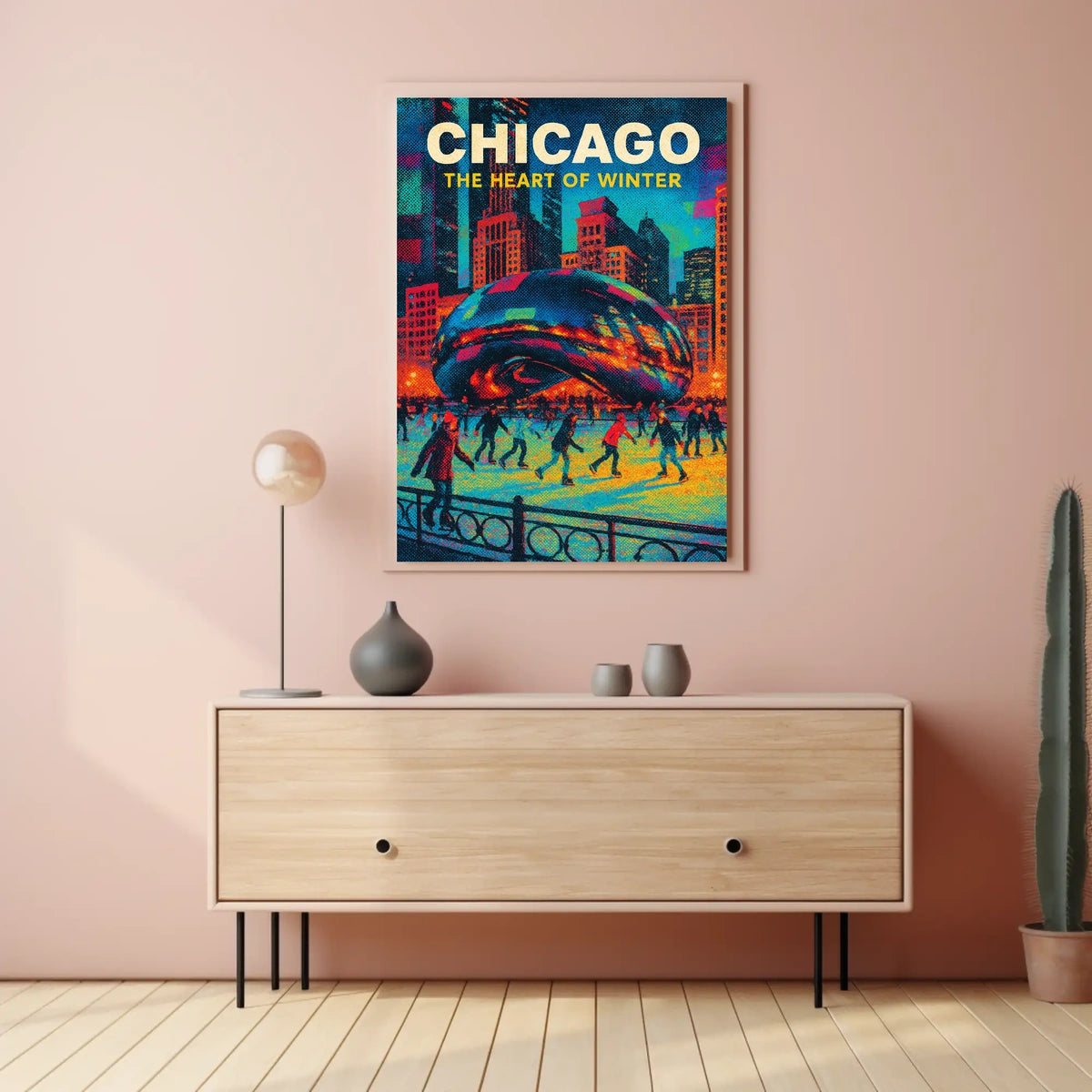 Chicago The Heart of Winter Poster