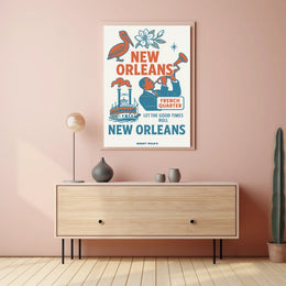 New Orleans Celebration Poster