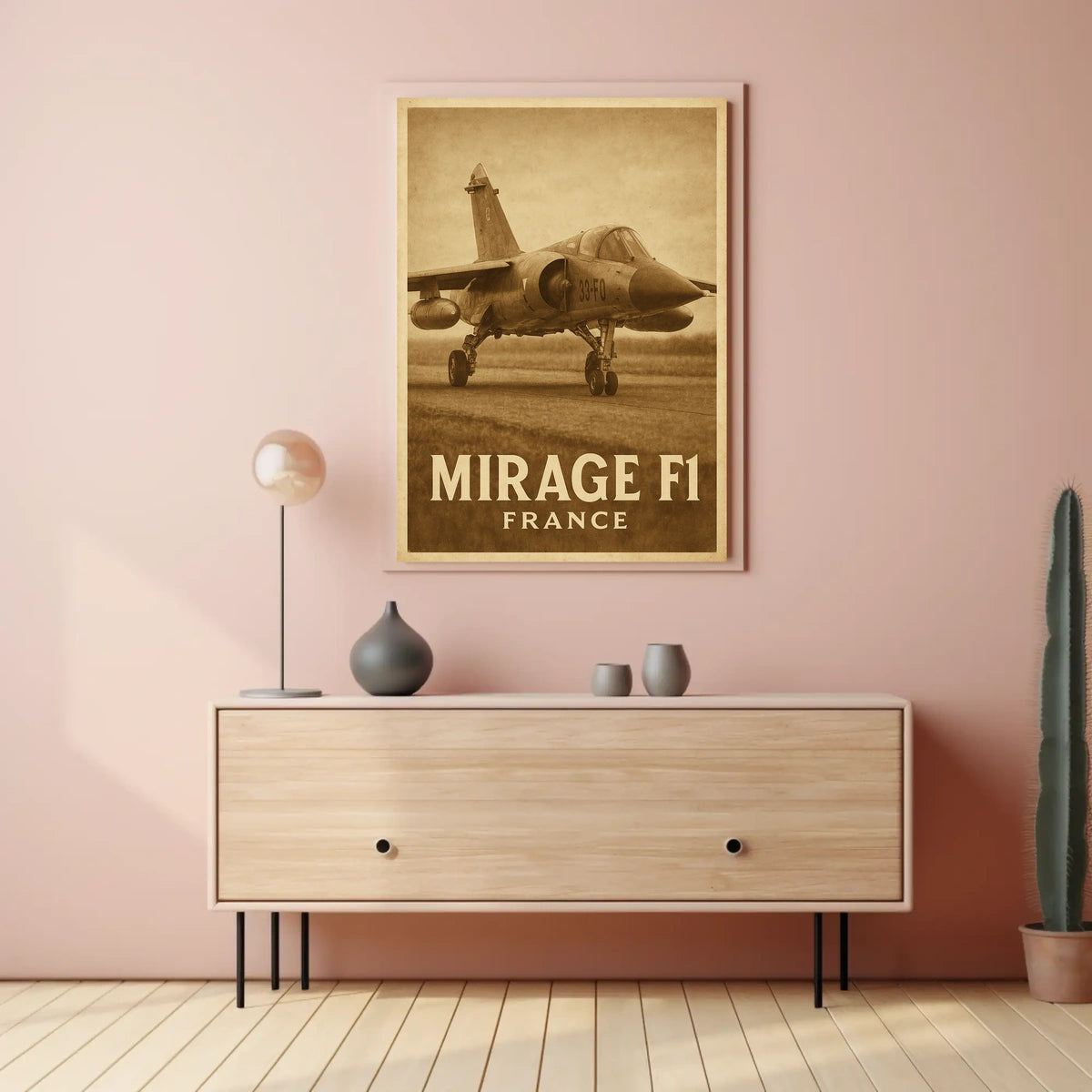Mirage F1 France Poster