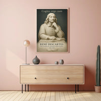 René Descartes The Father of Modern Philosophy Poster