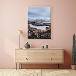 Serene Landscape Of Iceland Poster