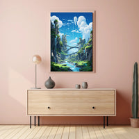 Enchanted Sky Bridges Poster