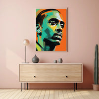Vibrant Portrait Poster PosterGoat