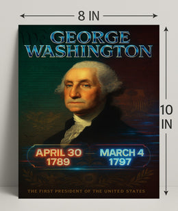 George Washington 1st President Poster PosterGoat