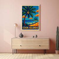Tropical Paradise Cook Islands Poster