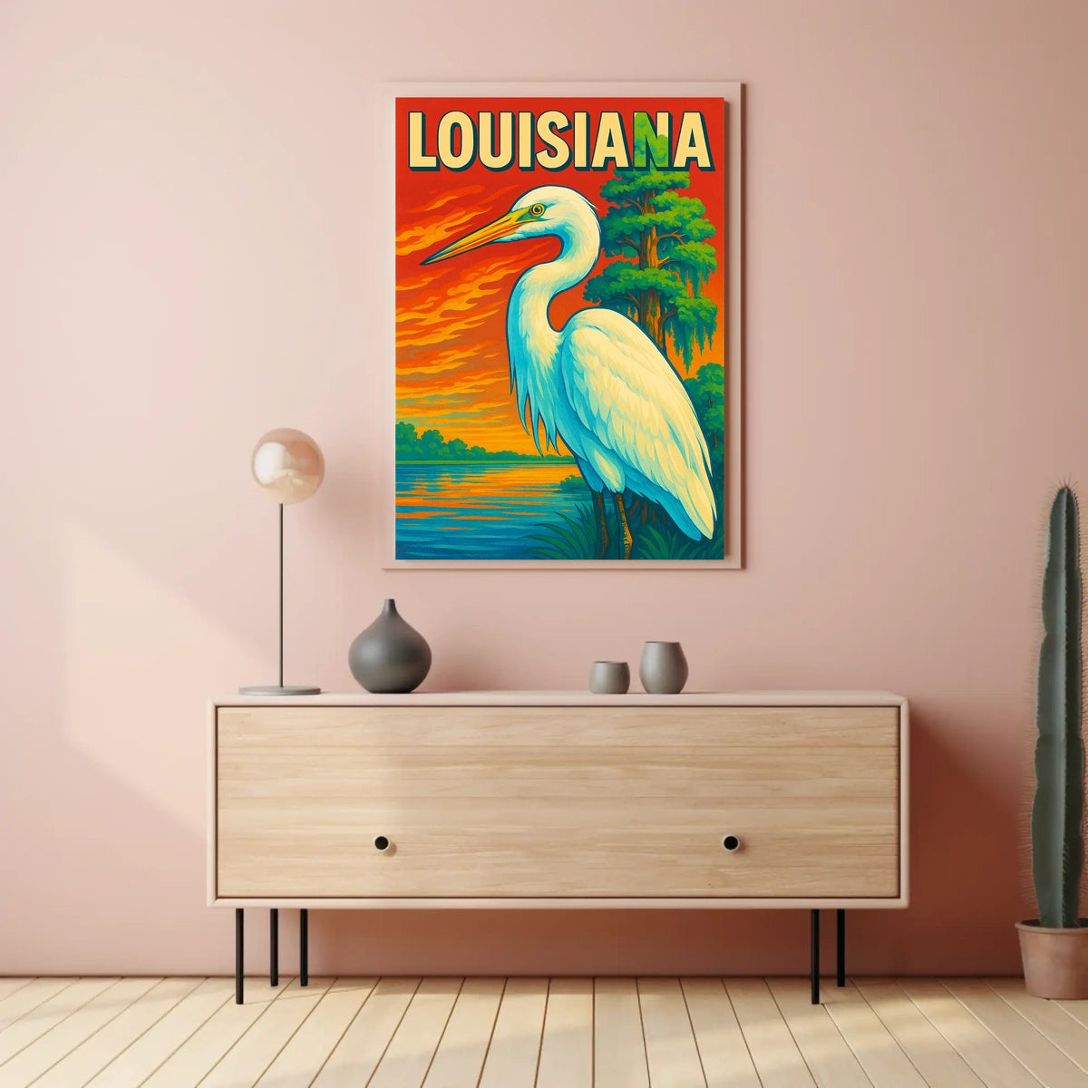 Louisiana Wildlife Poster