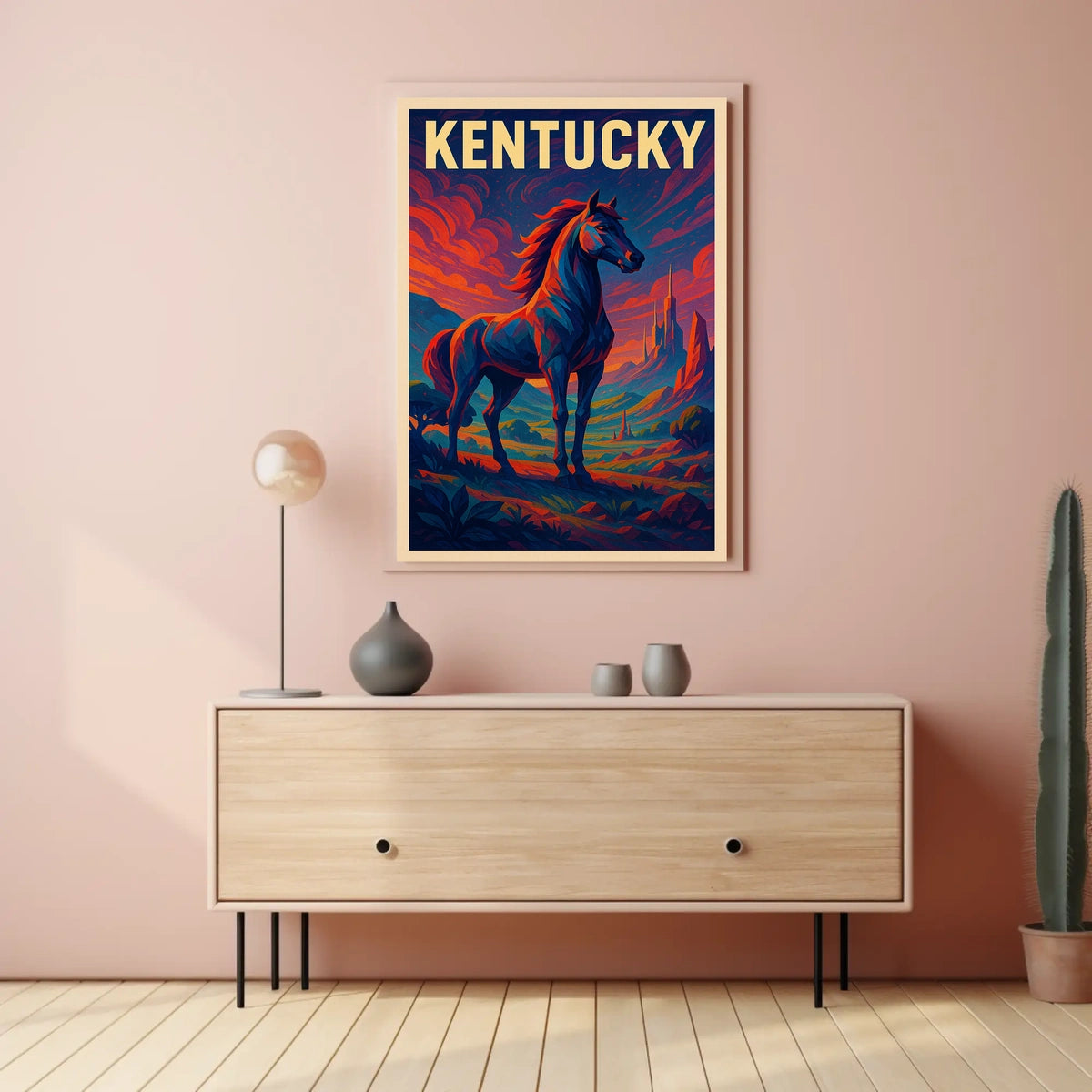 Majestic Kentucky Poster