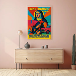 Saint Frances Of Rome Poster