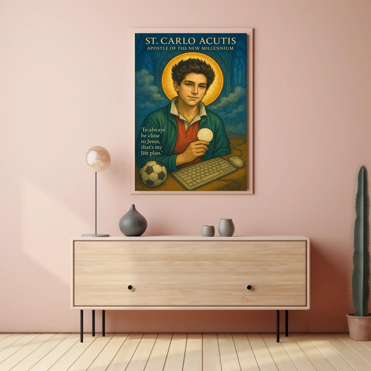 St. Carlo Acutis Apostle of the New Millennium Poster