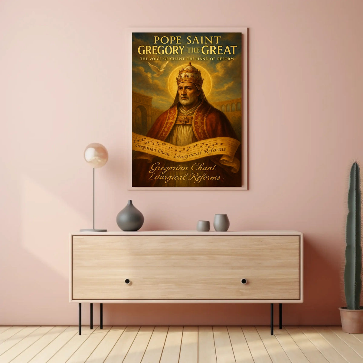 Pope Saint Gregory The Great Poster