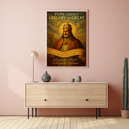 Pope Saint Gregory The Great Poster