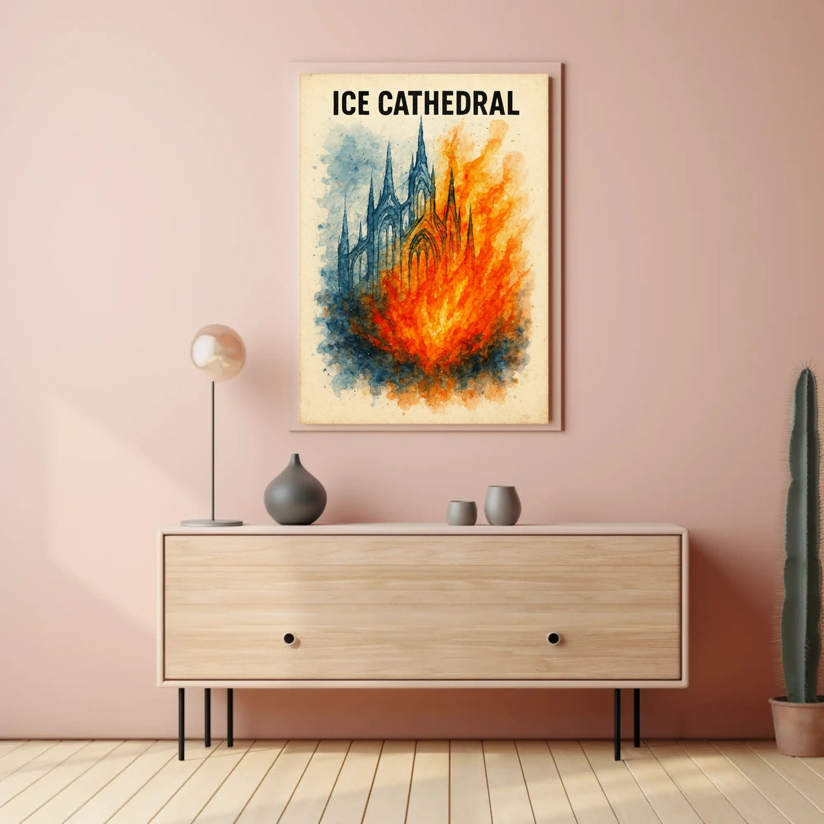 Ice Cathedral Poster